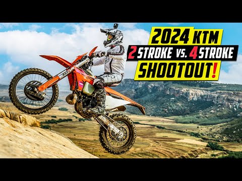 New 2024 KTM Enduro Bikes Tested!