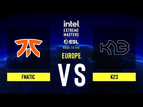 fnatic vs. K23 - Map 1 [Ancient] - IEM Road to Rio 2022 Europe Open Qualifier 2