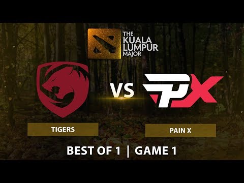 Tigers vs Pain X | Best of 1 LB Round 1 | Game 1 | The Kuala Lumpur Major