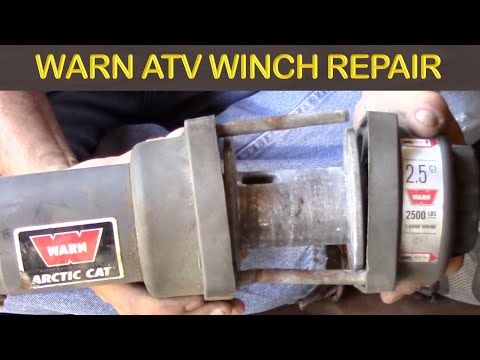 WARN ATV WINCH REPAIR - ARCTIC CAT 500