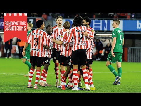 Sparta wins for fifth time in a row | Sparta Rotterdam vs. FC Groningen Summary