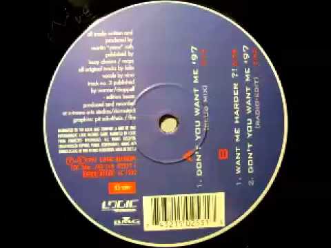 Disc-O-Thek - Don't You Want Me '97 (Club Mix) - Logic Records - 1997