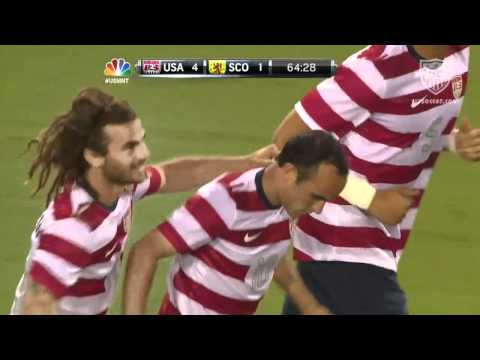 MNT vs. Scotland: Landon Donovan 3rd Goal - May 26, 2012