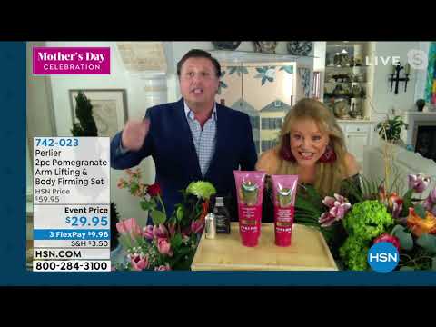 Perlier 2piece Pomegranate Arm Lifting   Body Firming Set