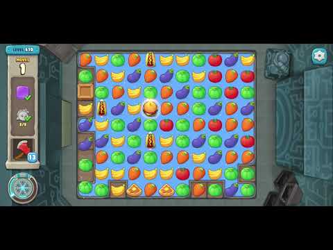 We Bare Bears Match3 Repairs Level 610 - No Boosters