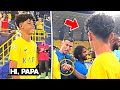 Cristiano Ronaldo meet Cristiano Junior and his Al Nassr U-13 Teammates 😍❤️