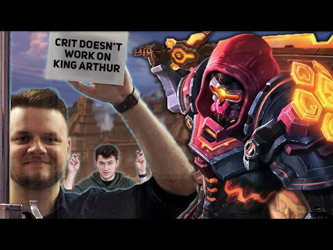 does 100% crit work on King Arthur?