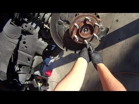 How To Replace Front Wheel Bearing Hub Assembly on '09 - '14 Ford F-150 and Expedition