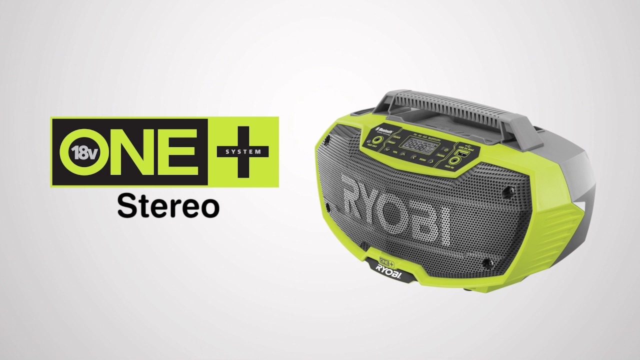 Ryobi ONE+ Radio 18V R18RH0 Tool Only
