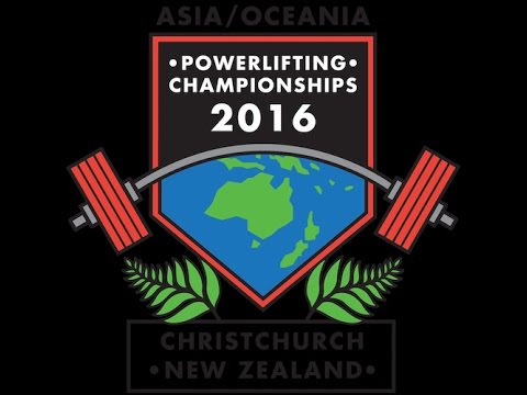 Asia / Oceania 2016 - Raw Men - 3 Lift - 93-105kg (Open)