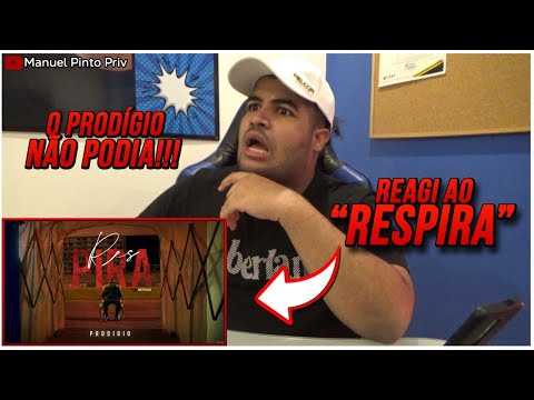 Prodígio - Respira (REACT Oficial do PRIV!)