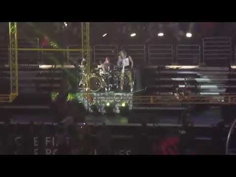 STEEL PANTHER IT WON'T SUCK ITSELF HONDA CENTER LA KISS 4/5/2014