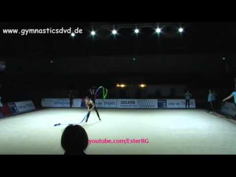 Viktoria Mazur Ribbon Training 2 - GP Thiais 2016