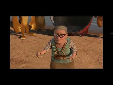 Madagascar: Escape 2 Africa (2008) Nana vs Makunga