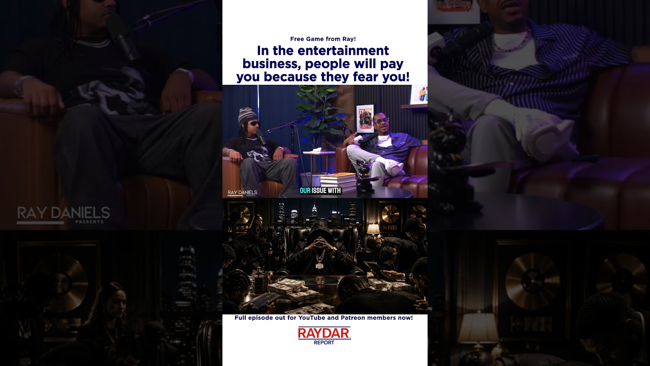 Ray Daniels lets people know! People pay you because they FEAR you.