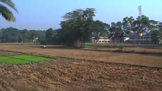 preview picture of video 'Chitra Express max speed on jessore section.... Passing chengutia'