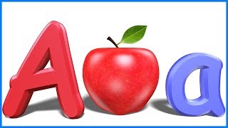 Letters For Toddlers | Alphabets For Kids | ABCD For Children | A For Apple