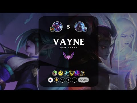 Vayne ADC vs Aphelios - KR Master Patch 13.14