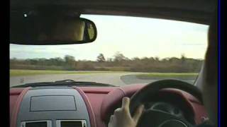 preview picture of video 'Driving an Aston Matrin V8 Vantage at Thruxton'