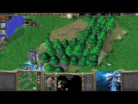 【物理流纯刚】魔兽争霸大帝解说 Lyn vs WFZ TS