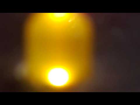 Droney diodes emitting light on my DIY Serge modular synthesizer