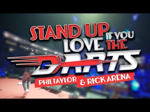 Stand up if you love the darts - Phil Taylor & Rick Arena (offizielles Musikvideo)