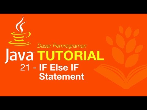Learn Belajar Java Dasar 21 IF Else IF statement - Mind Luster