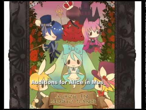 Alice in Musicland Auditions!