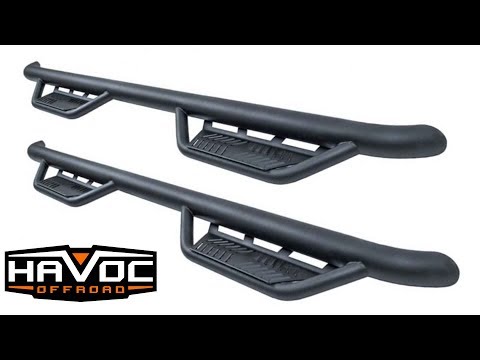 Havoc Off-Road HS2 Steps installation on a 2015 - 17 Chevrolet Colorado