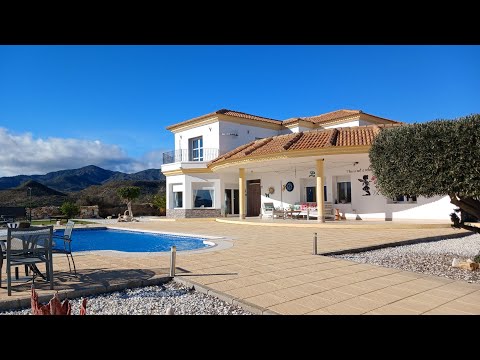 Property for sale Spain - The luxury 5 bed 4 bath villa Enchantment- Partaloa- Almeria 