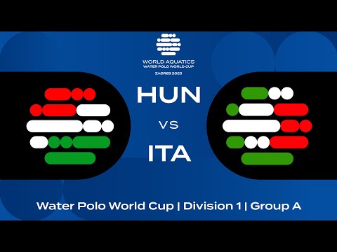 LIVE | Hungary vs Italy | Water Polo World Cup 2023 | Group A
