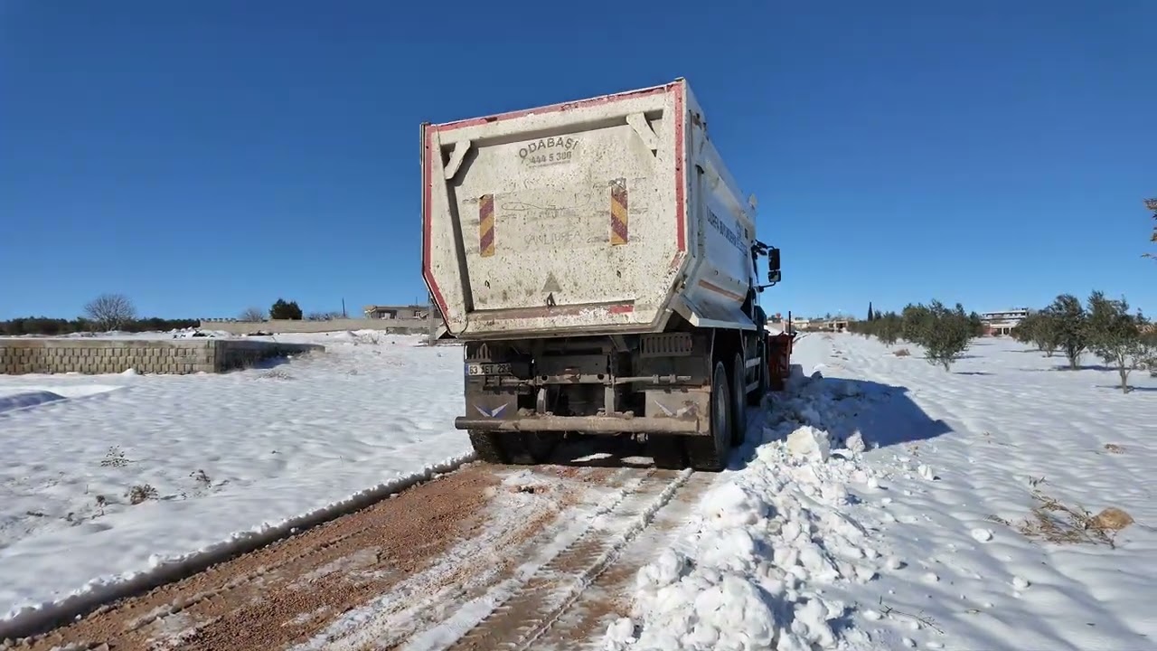 BÜYÜKŞEHİR BELEDİYESİ, KIRSAL YOLLARI TEK TEK AÇIYOR