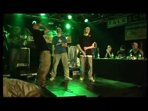 Rocko vs Raphael - Quarterfinal - German Beatbox Battle 2007
