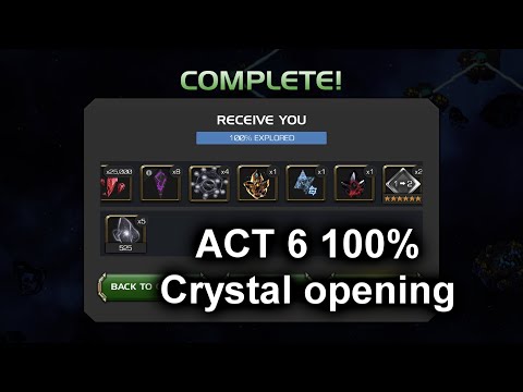 Act 6 100% Crystal Opening