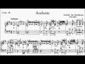 Piano Pieces for Children Grade 3 No.31 Beethoven Andante (P.112) Sheet Music
