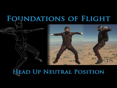 AXIS Foundations of Flight - Head Up (Sit-fly) Neutral Position