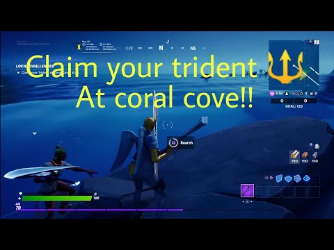 Claim your trident at coral cove!!!