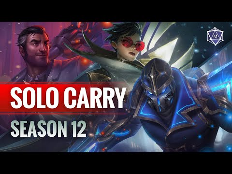 TOP 12 BEST Solo Carry Champions for Season 12