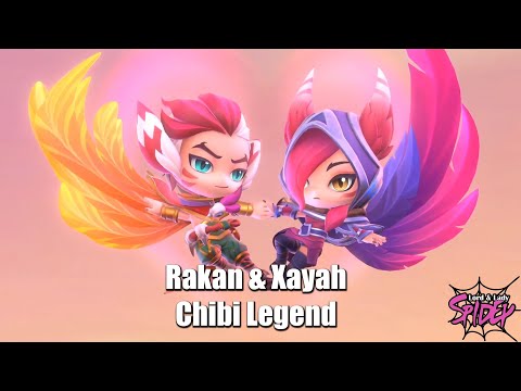 Rakan & Xayah Chibi Legend // Battle of Golden Spatula (Chinese/Tencent TFT)