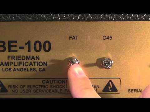 Friedman BE100 Video Manual