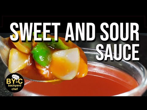 Sweet and Sour Sauce Chinese Style – British Chinese takeaway style sweet and sour sauce