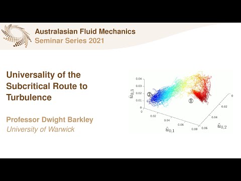 AFMS Webinar 2021 #10 - Professor Dwight Barkley (University of Warwick)