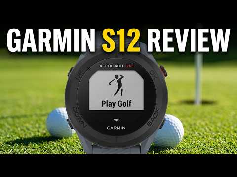 Garmin Approach S12 GPS Golf Watch Review
