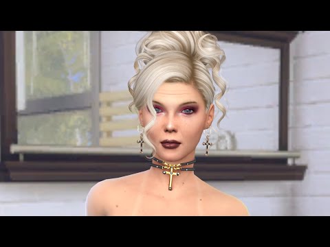 the sims 4 premium cc download townies female Judith Ward by Bonita100 Cas Video Preview