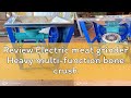 Review Electric meat grinder Heavy multi-function bone crusher can grind chicken skeleton pepper Hi