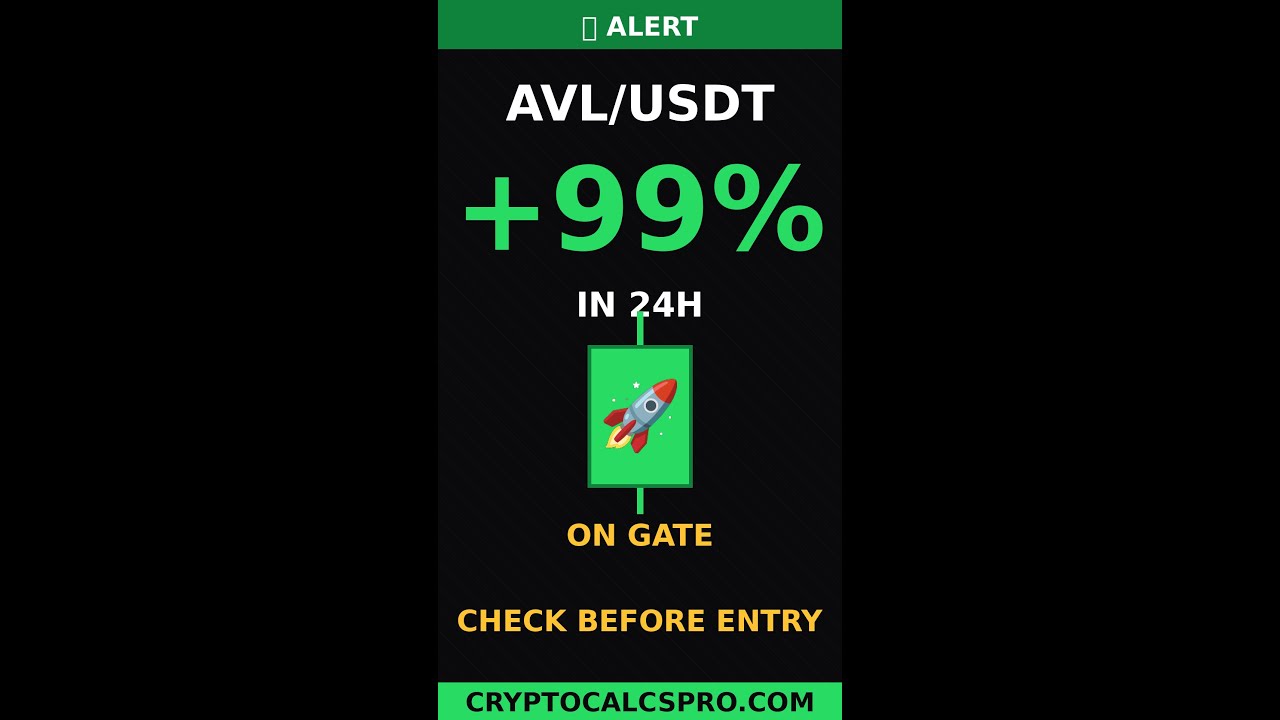 AVL Pumping 99 Percent — Beginner Crypto Guide — Real Trader Setup