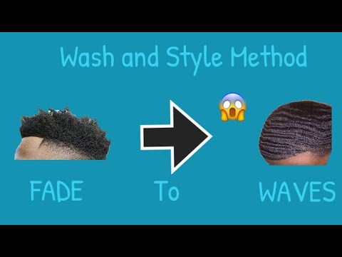 Wash and Style Method | *Turning a Fade into Waves!!