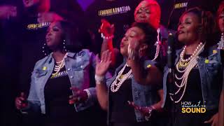 Performance by Donald Lawrence singing &quot;The Blessing Of Abraham,&quot; Featuring Higher Calling.