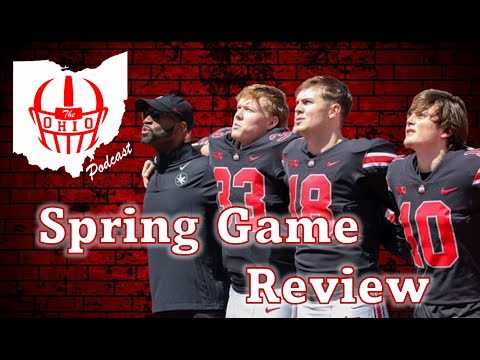 Ohio State Spring Game Review - Plays & Players of the Game and Buckeye Leaves