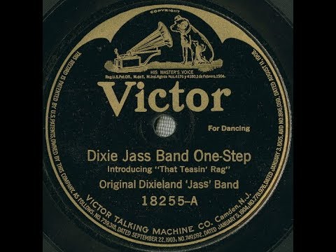 Original Dixieland Jazz Band "Dixie Jass Band One Step" February 26, 1917 FIRST JAZZ RECORD